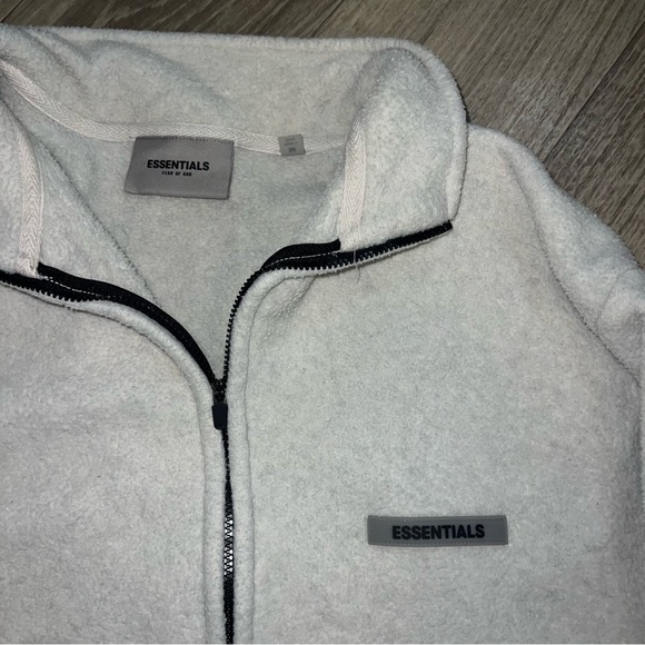 Essentials Fear of God quarter zip fleece pullover - Picture 2 of 3